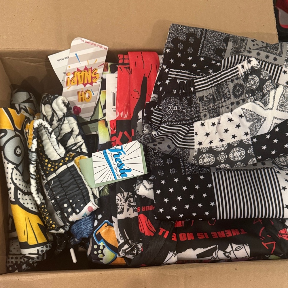 READ DESCRIPTION Box- Fresh Prints of bel-air joggers-12 pairs total